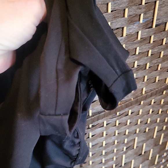 Adidas by Stella McCartney Black Leggings with Foot Straps - Picture 6 of 7